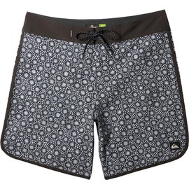 Quiksilver Men's Standard Surfsilk Scallop 19 Boardshort Swim Trunk, Tarmac