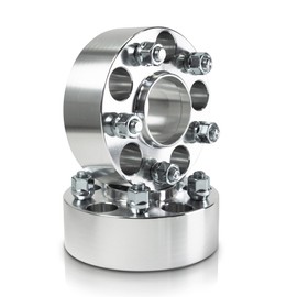 Customadeonly 5x4.5 to 5x4.25 Wheel Adapters 1.25 Inch (32mm) – Converts 5x114.3 Hub to 5x108 Wheels – 73.1 to 63.4mm Bore, 1/2"-20 Studs – 5x114.3 to 5x108 Adapter (2pcs)