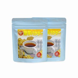 万象堂 菊芋 パウダー 50g×2袋 粉末 きくいも イヌリン きくいも 熊本県産