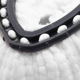 Mop Replacement Heads Compatible with Spin Mop, Microfiber Spin Mop Refills, Easy Cleaning Mop Head Replacement