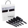 Termix Evolution Round Hair Brushes, X-Large, Pack of 5