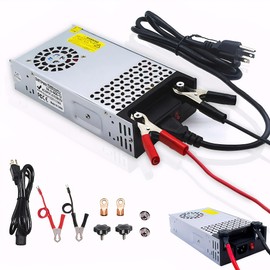 New Upgraded DIY SMPS 110V 230V AC to DC 12V 50A 600W Power Supply Adapter,Converter Power Supply,DC 12V Voltage Transformer for Motor Pump CCTV 3D Printer Air Compressor Led (12V-50Amp-600W, 12V)