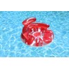 Poolmaster Water Pop Circular Swimming Pool Float Lounge, Red Large