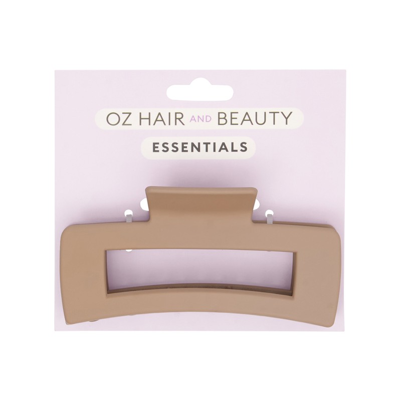 Oz Essentials Large Claw Clip - Light Brown
