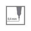 Fineliner - STABILO point 88 - Pack of 1 -