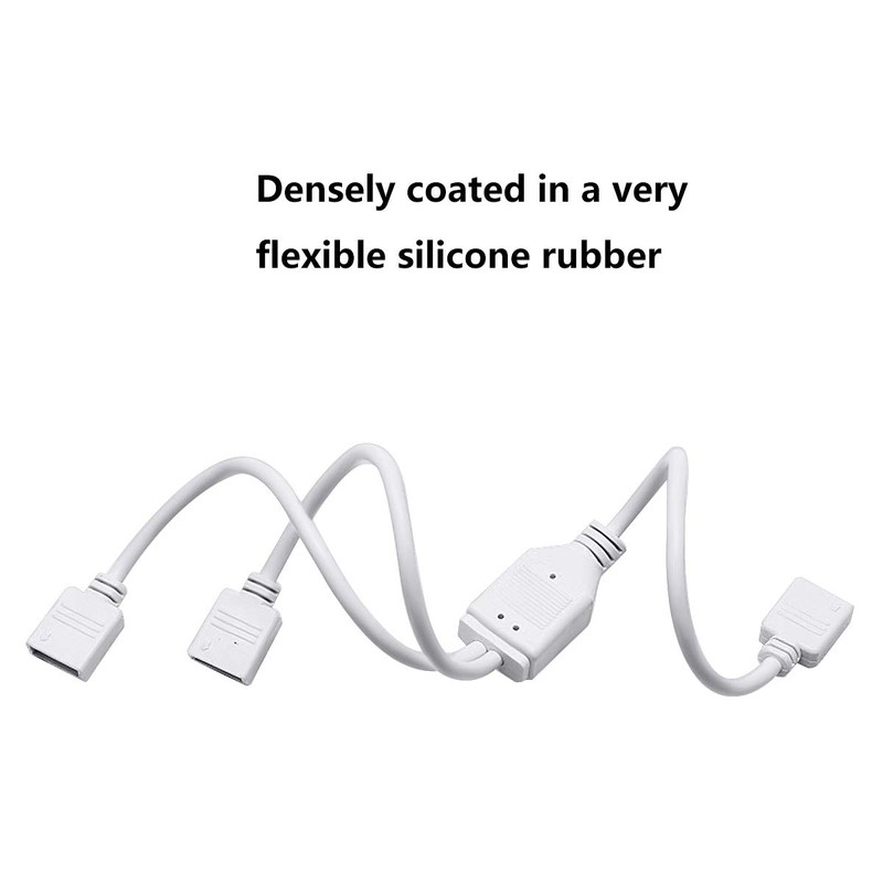 SUPERNIGHT LED Strip Splitter Connector 4 Pins 1 to 2