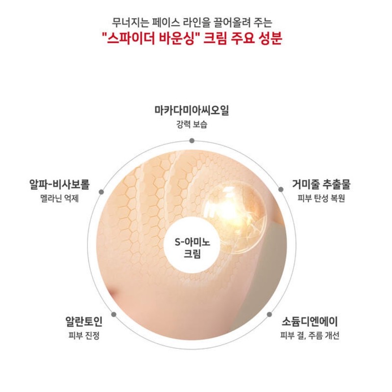 Isorb/ S-Amino Cream 100ml Spider Web Thread Cream Elastic Lifting