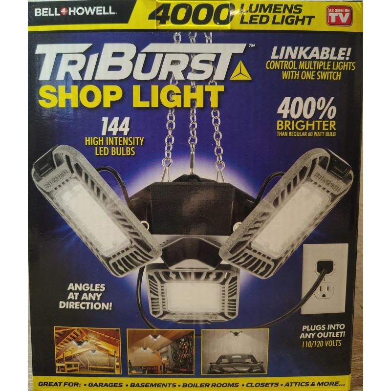 BÖWE Bell + Howell Shop Lights LED Garage Light Linkable