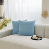 Sunday Praise Linen Decorative Throw Pillow Covers Solid Square Pillow