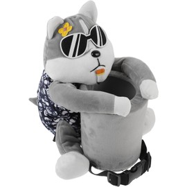 Alipis Dispensador De Pañuelos y Para Coche Tamaño Compacto, Forma De Animal De Dibujos Animados, Material Suave, Almacenamiento Multifunción Para Interior De Vehículo,