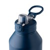 Manna Push Stainless Steel Bottle with Push-open Locking Lid and
