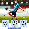 TOBWOLF Soccer Kick Trainer, Adjustable Wrist Belt Soccer Juggling Trainer