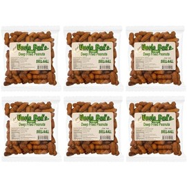 Deep Fried Peanuts -Eat em Shell & All! (Cajun) 6 PACK
