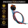 Set of 5 Electrical Ignition Coil Connector Plug Harness Compatible