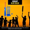Bratla Plastic Cricket Set - Blue Color | Backyard and