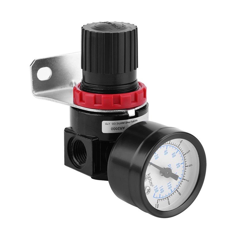 with Bracket Pneumatic Air Pressure Regulator, Air Compressor Control Valve