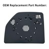 Right Passenger Side Heated Upper Mirror Glass Replacement For 2015-2020