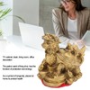 Feng Shui Decoration Dragon Tortoise Feng Shui Copper Casting Craft