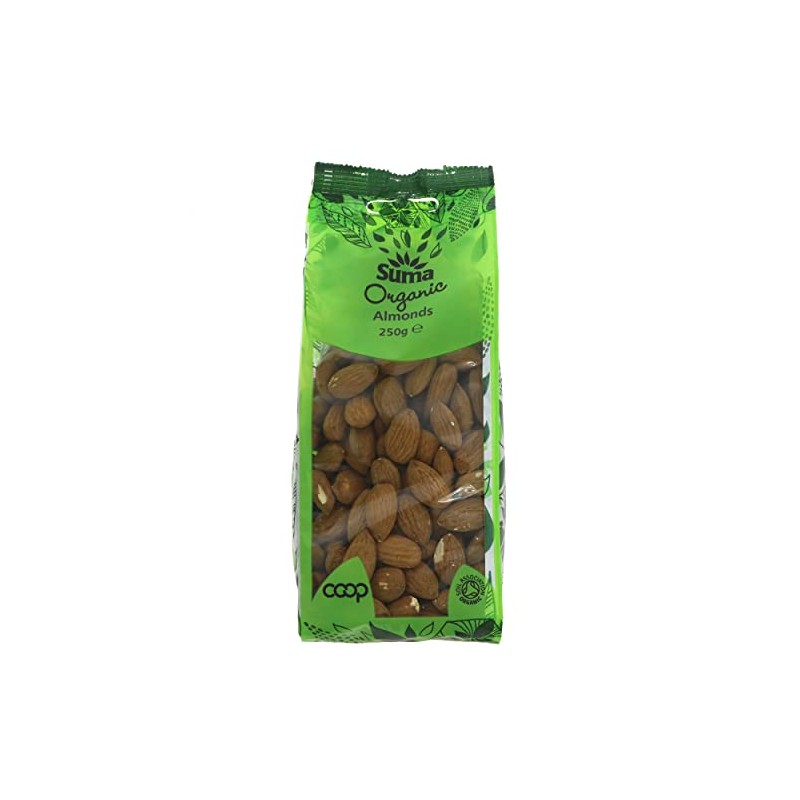 Suma Prepacks - Organic Pp Almonds 250G (250G) Gluten Free