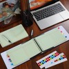 Skyygemm Ring Ledger Binder with 200 Pcs 5"x8.5" Ledger Sheets