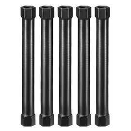 uxcell Hex Aluminum Standoff Spacer Column M3x60mm,for RC Airplane,FPV Quadcopter,CNC,Black,5pcs