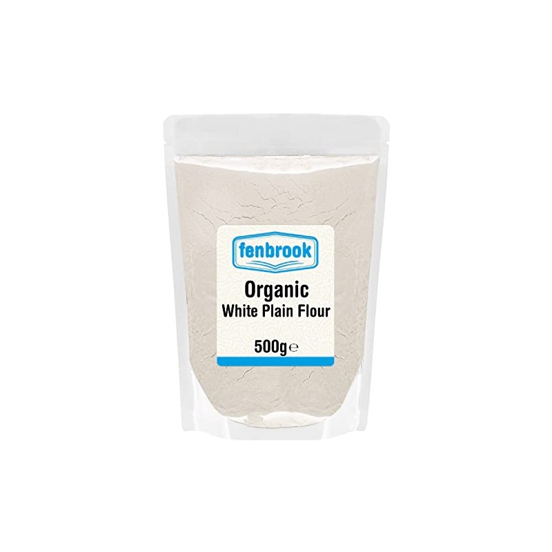 Organic White Plain Flour 500g | Certified Organic by Fenbrook