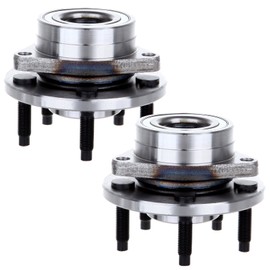 SCITOO Wheel Hub Wheel Bearing Assembly Front 513100 fit for Ford TAURUS 1996-2007 for Lincoln CONTINENTAL 1995-2002 for Mercury SABLE 1996-2005 5 Lugs Wheel Hub Bearing Assemblies without ABS 2pcs