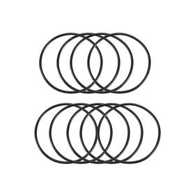 TA-VIGOR 9Pcs Nitrile Rubber O-Rings, 80mm OD 74mm ID 3mm Width Rubber Washers Spacer O-Rings Gasket kit, Metric Sealing Gasket for Hose, Faucet, Automotive, Plumbing