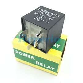ECU Fuel Pump Relay Number 109 12v 1J0906381A Grey 357906381A compatible with VWAUDI Group vehicles Skoda SEAT