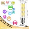 Heifymi E17 LED Bulb 10 Watt Equivalent 100W 4000K Natural