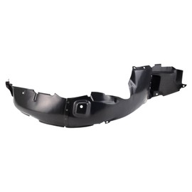 TRQ Front Right Inner Fender Liner Black Passenger Side Compatible with 2005-2006 Hyundai Tiburon HY1251109