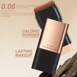 XdealCozyxc Xdealcozyxc Foundation Stick, Multi Use with Built in Foundation Brush