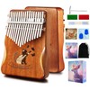 Karimba 17 Keys Mahogany Thumb Piano, Beginner Set, Tuning Hammer,