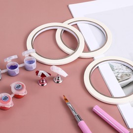 6 PCS Nail Tape for Nail Art, 0.5cm +1cm Nail Art Striping Tape Nail Tape for Press on Nails Removable Paper Nail Tape Nail Art Tape French Tip Tape for DIY Decoration Design French Style Manicure