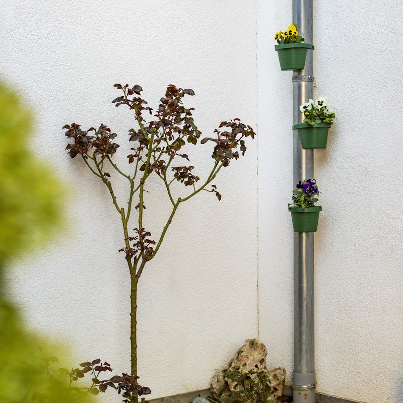 UPP Downpipe Flower Pots Practical and Easy Upgrade of All