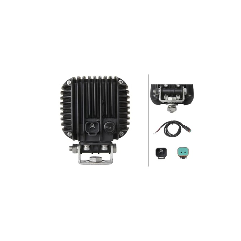 HELLA VALUEFIT 1GA 357 109-901 LED-Arbeitsscheinwerfer S3000-12/24V - 3000lm -