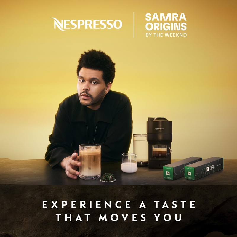 Nespresso I Samra Origins by The Weeknd Vertuo Togetherness Blend,