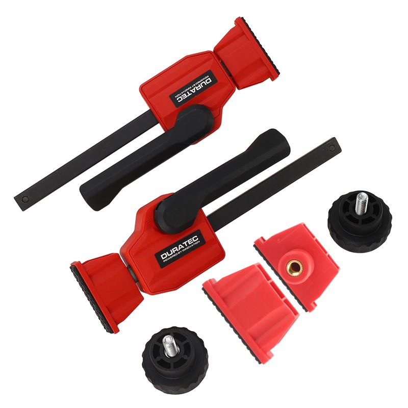 2Pcs Bench Dog Clamps Woodworking Workbench Dog Hole Edge Adjustable
