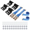SCITOO Tow Strap Wheel Chock Tie-Down Kit, Heavy Duty E