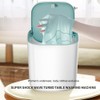 Ultrasonic Turbine Washing Machine Mini Turbo Portable Washing Machine for