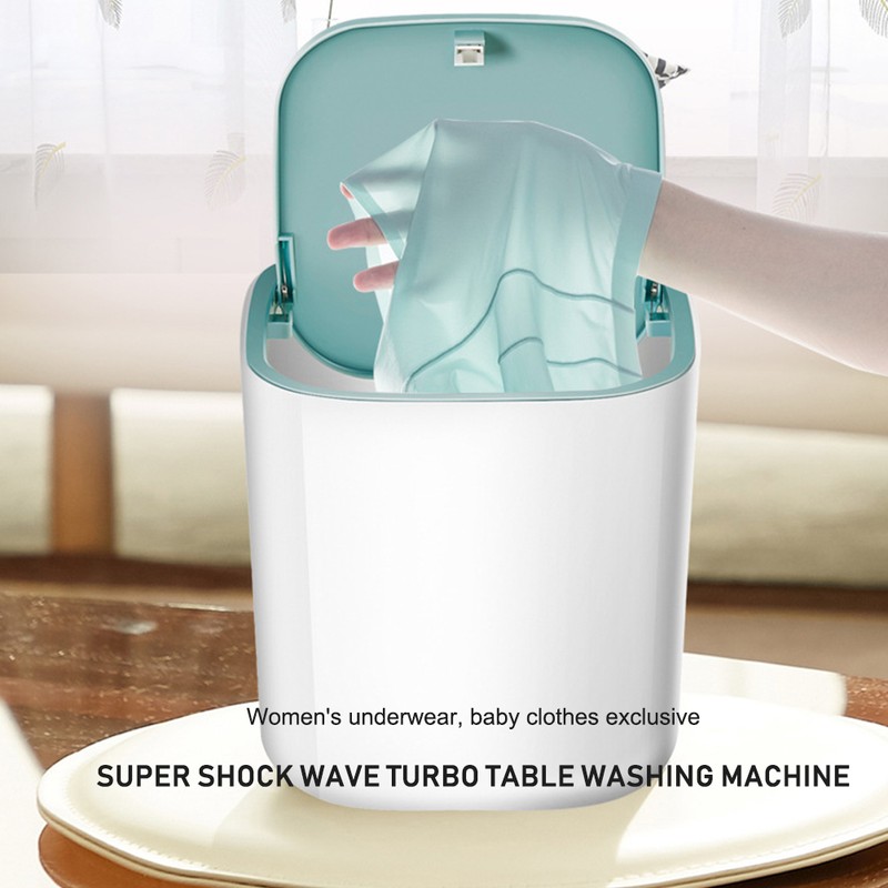 Ultrasonic Turbine Washing Machine Mini Turbo Portable Washing Machine for