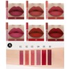 Allphv 2PCS Maquillaje de Lápiz Labial Líquido Mate, Pintalabios Permanente