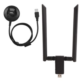 Tarjeta de Red WiFi 802.11ac, RTL8812AU CA USB 5.8G Adaptador Dongle WiFi de Doble Banda Tarjeta de Red inalámbrica IEEE802.11ac / a/n/g/b