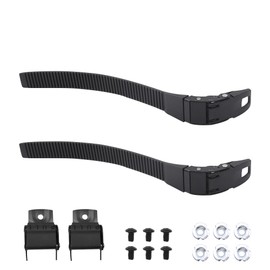Sarini 2pcs Roller Skate Universal Buckle Straps, Buckle Screw Nut Accessories, Universal Easy To Install Safety Replacement Skate Straps Set