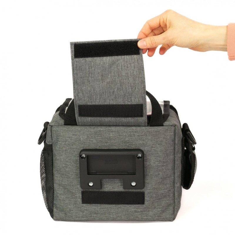 Haberland Bottle Bicycle Handlebar Bag Grey