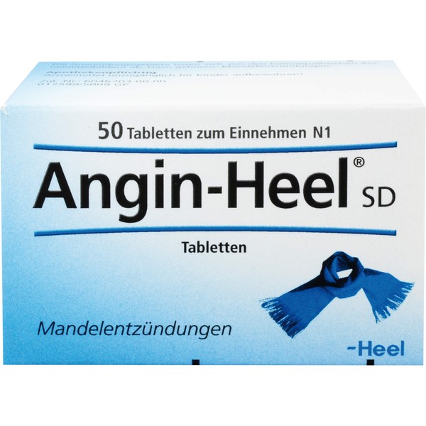 Angin-Heel SD Tabletten bei Mandelentzündungen, 50 St. Tabletten