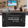 SCART to RF Converter Video Adapter RF 61.25mHz/ 67.25mHz Output