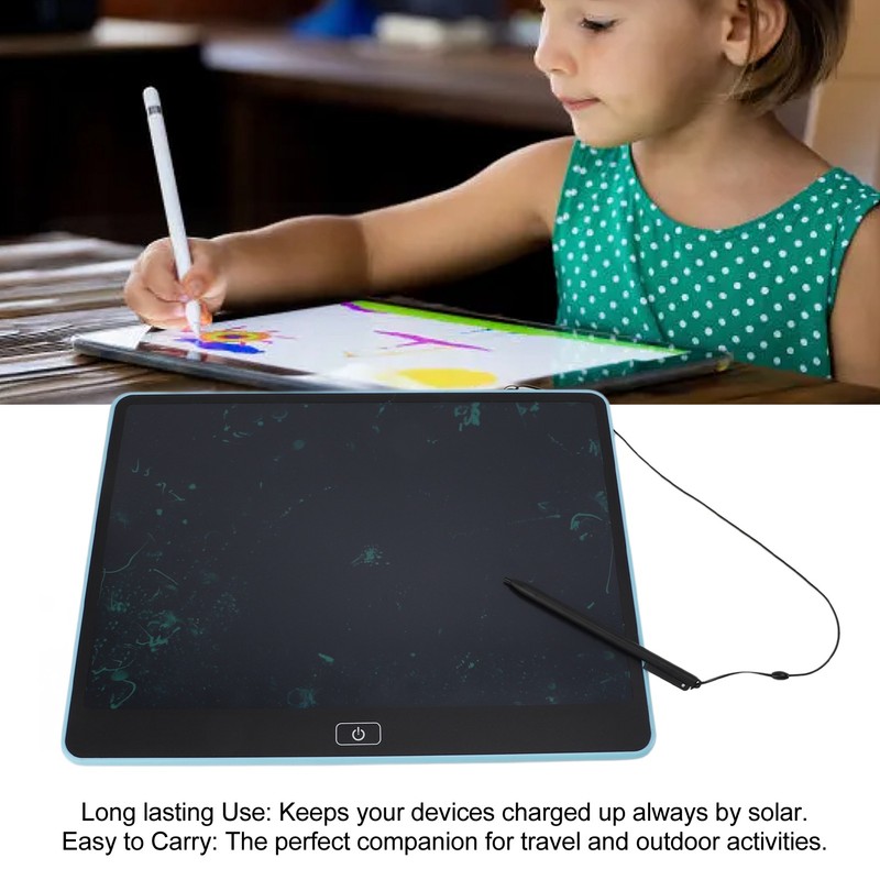 LCD Writing Tablet Solar Doddle Board 15W 5V 3A Large
