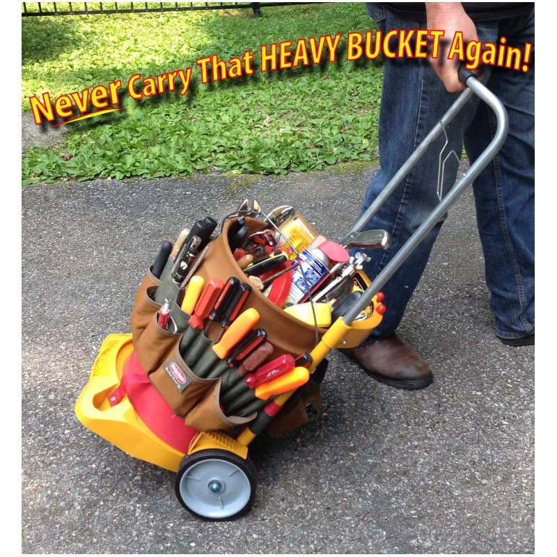 Umbro Tool Corporation Bucket Buggy Rolling Cart, 5 - 7