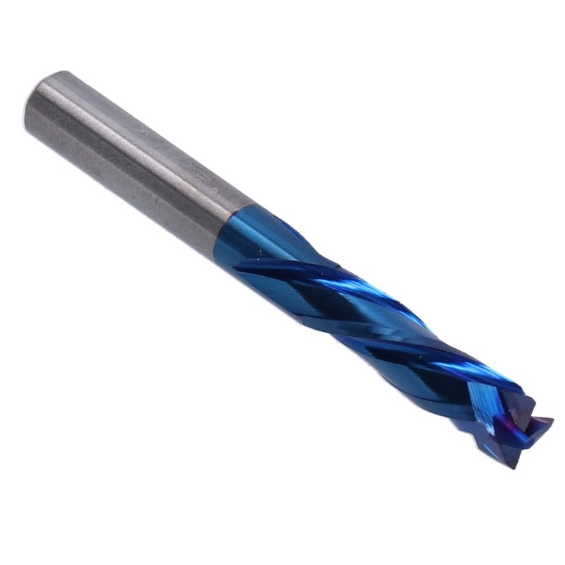 Milling Cutter CNC Spiral Router Bit 3 Flute Tungsten Steel